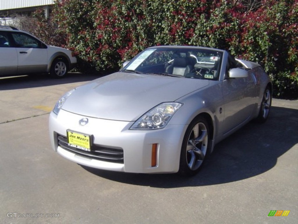 2008 350Z Enthusiast Roadster - Silver Alloy / Charcoal photo #4