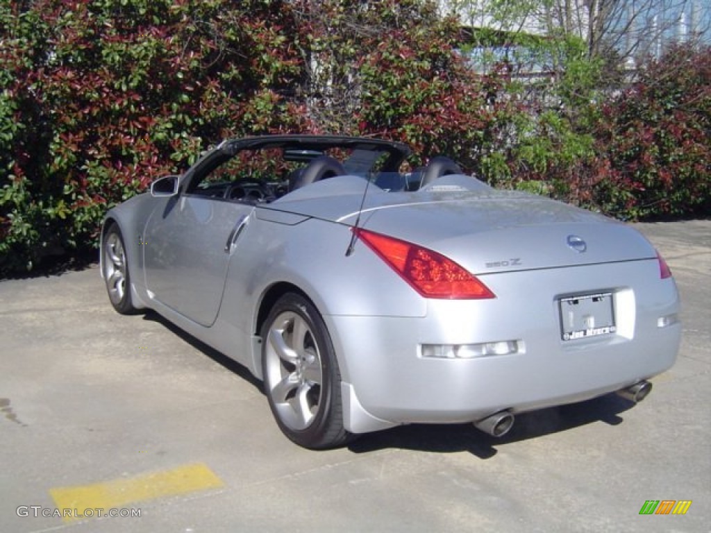 2008 350Z Enthusiast Roadster - Silver Alloy / Charcoal photo #9