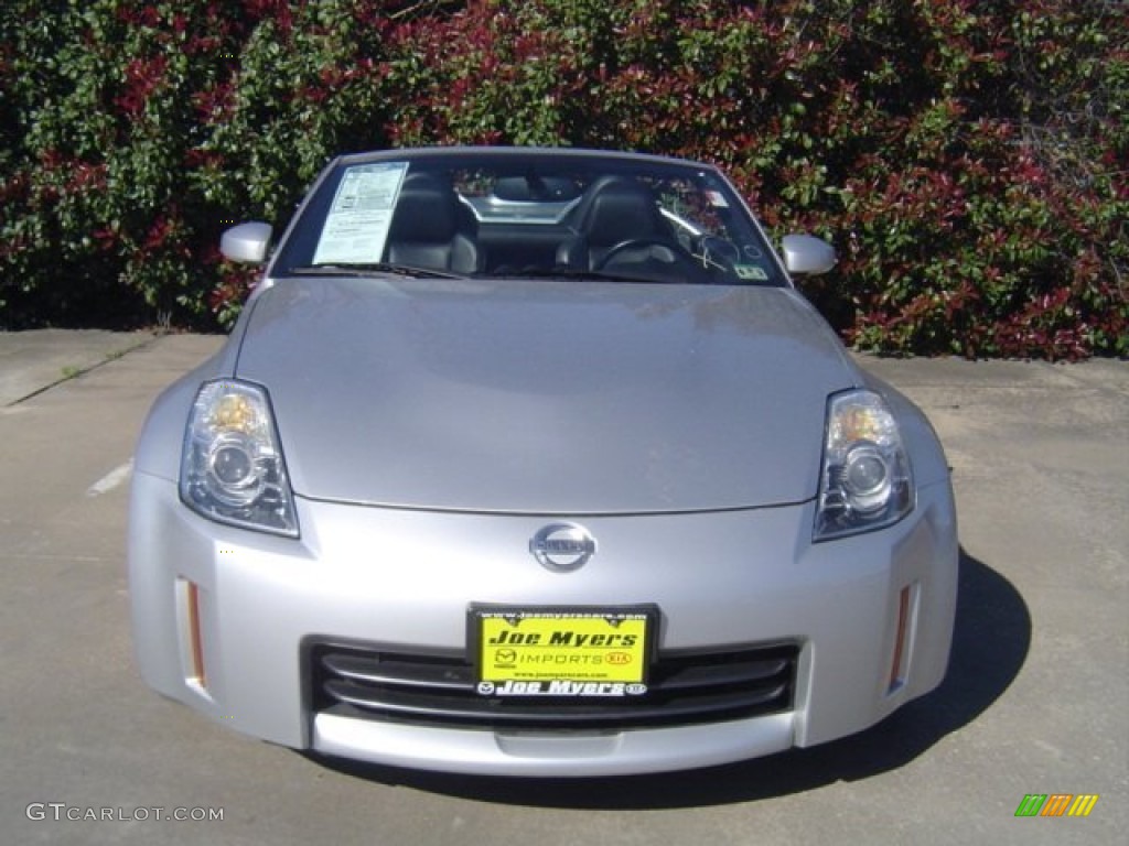 2008 350Z Enthusiast Roadster - Silver Alloy / Charcoal photo #10