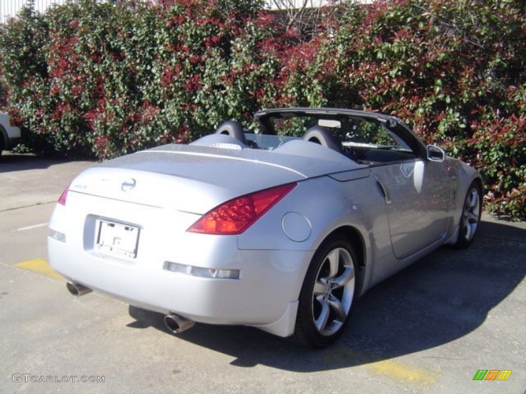 2008 350Z Enthusiast Roadster - Silver Alloy / Charcoal photo #11