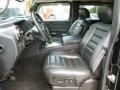 Ebony 2006 Hummer H2 SUV Interior Color