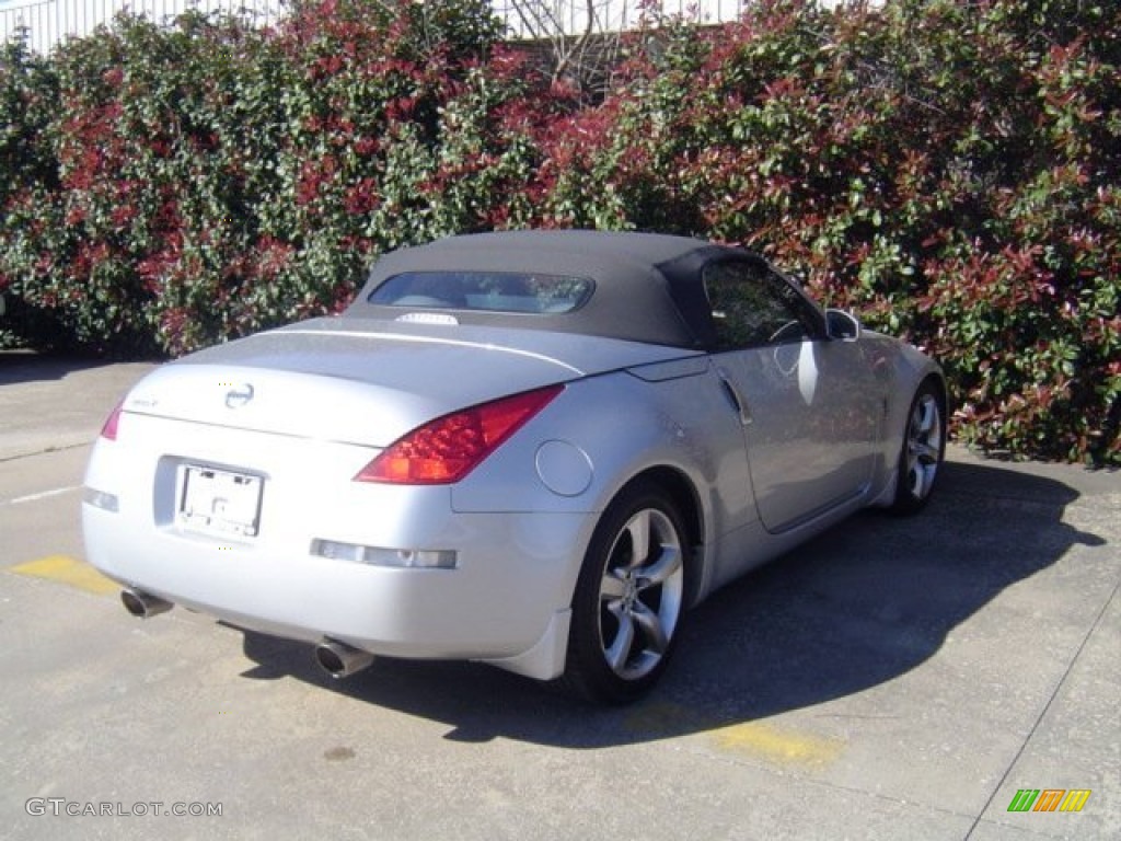 2008 350Z Enthusiast Roadster - Silver Alloy / Charcoal photo #12