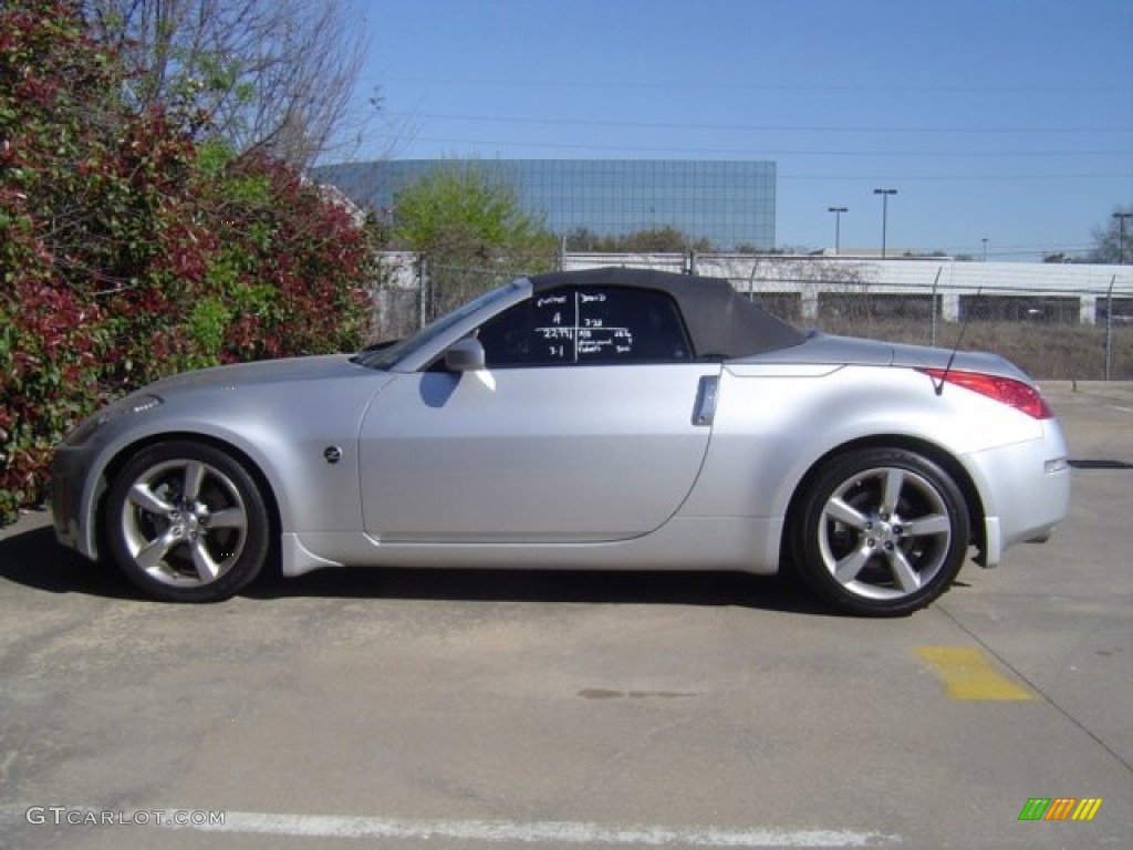 2008 350Z Enthusiast Roadster - Silver Alloy / Charcoal photo #13