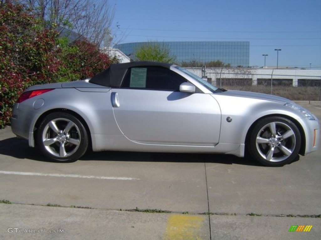 2008 350Z Enthusiast Roadster - Silver Alloy / Charcoal photo #14