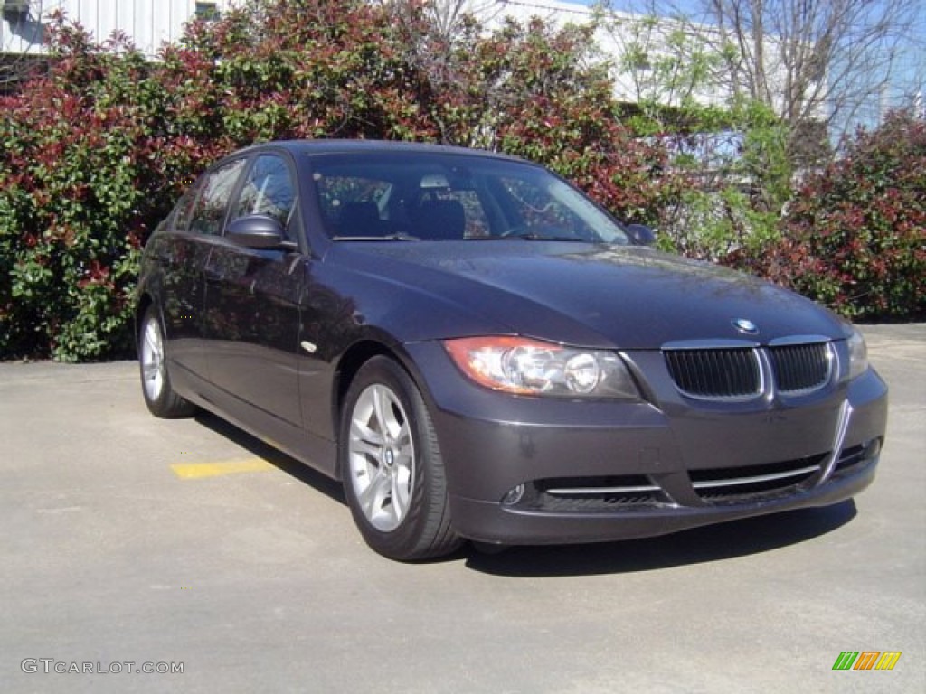 Sparkling Graphite Metallic 2008 BMW 3 Series 328i Sedan Exterior Photo #77895172