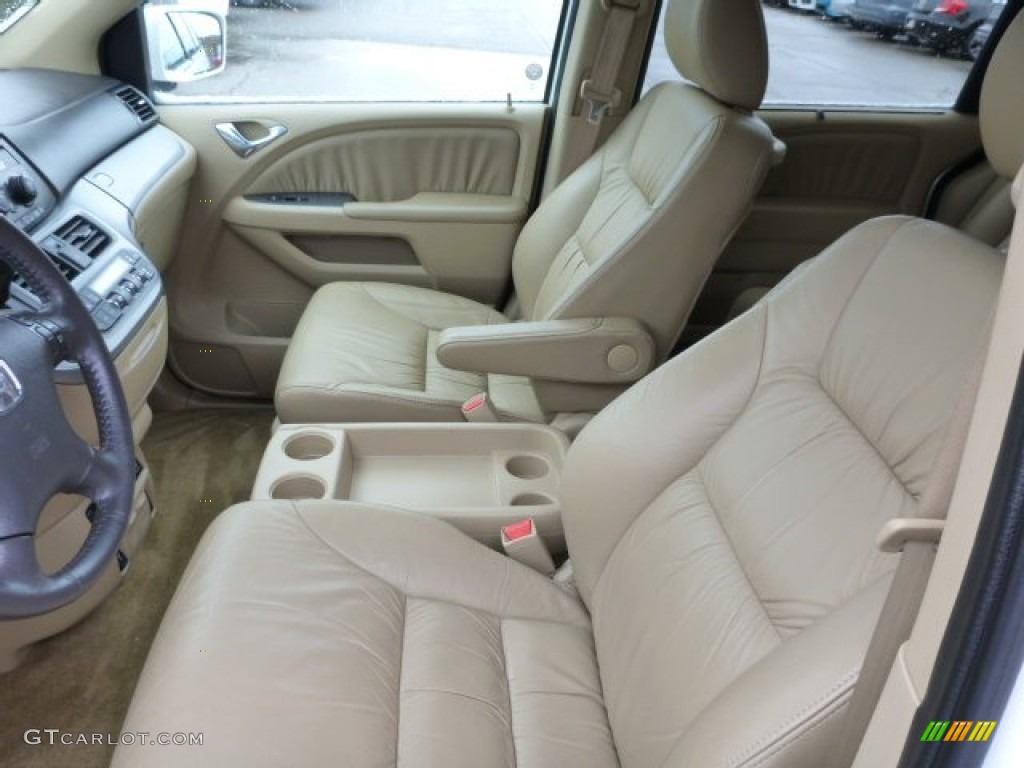 Ivory Interior 2009 Honda Odyssey EX-L Photo #77895394
