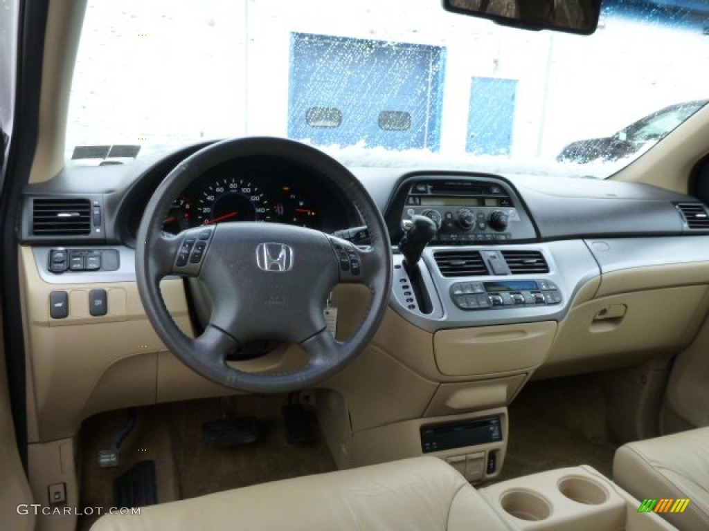 2009 Honda Odyssey EX-L Ivory Dashboard Photo #77895478