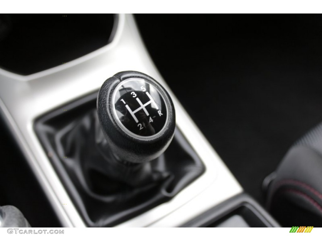 2009 Impreza WRX Sedan - Satin White Pearl / Carbon Black photo #14