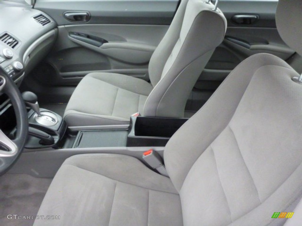 2009 Civic DX-VP Sedan - Atomic Blue Metallic / Gray photo #12