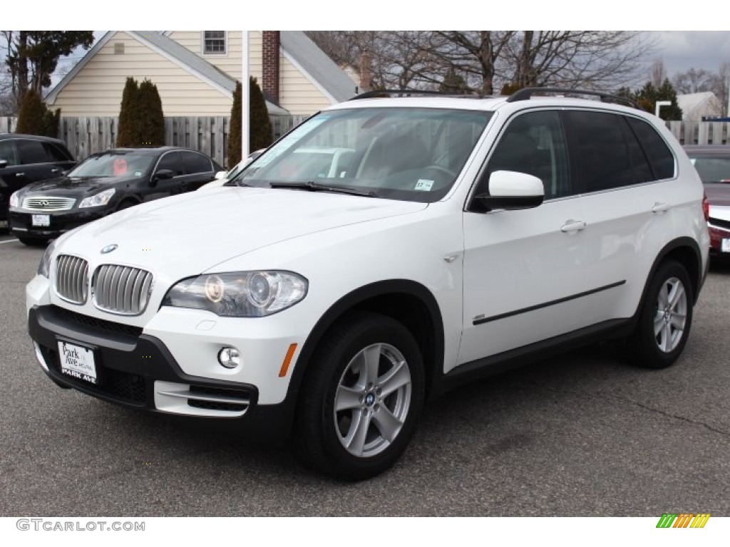 Alpine White 2008 BMW X5 4.8i Exterior Photo #77898205