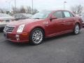 Crystal Red 2009 Cadillac STS V6 Exterior