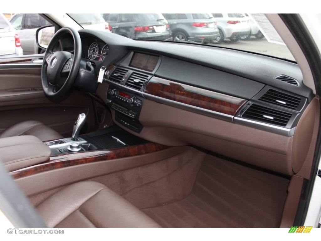 2008 BMW X5 4.8i Tobacco Dashboard Photo #77898700
