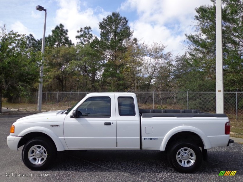 Oxford White 2001 Ford Ranger Edge SuperCab Exterior Photo #77899505