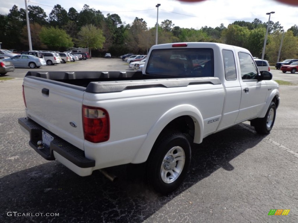 2001 Ranger Edge SuperCab - Oxford White / Dark Graphite photo #8