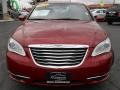 2012 Deep Cherry Red Crystal Pearl Coat Chrysler 200 LX Sedan  photo #26