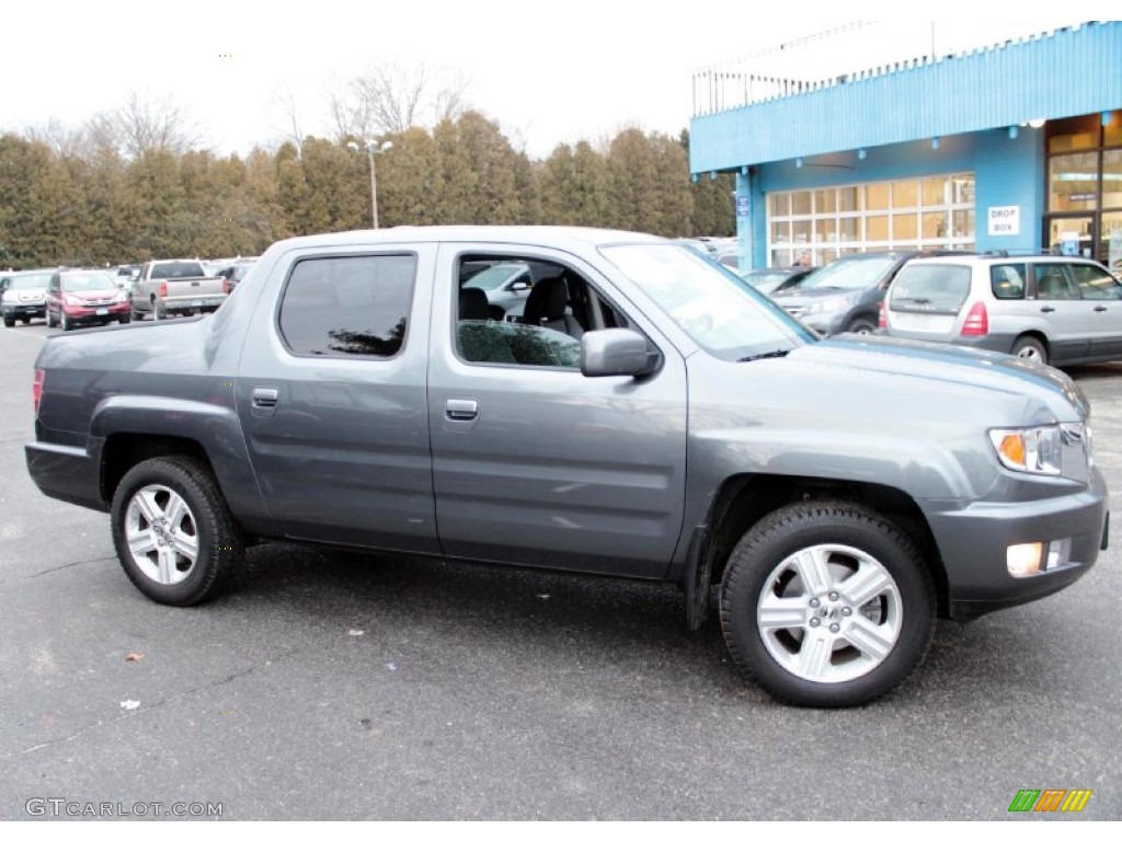 Polished Metal Metallic 2011 Honda Ridgeline RTL Exterior Photo #77899969