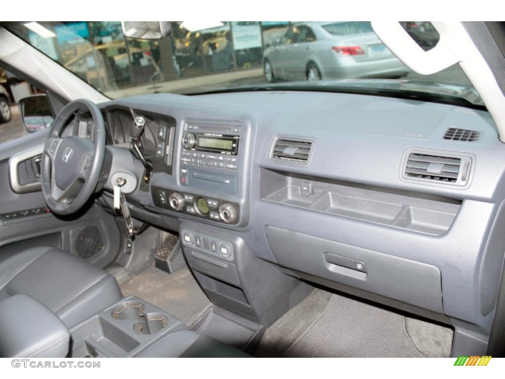 2011 Honda Ridgeline RTL Black Dashboard Photo #77900056
