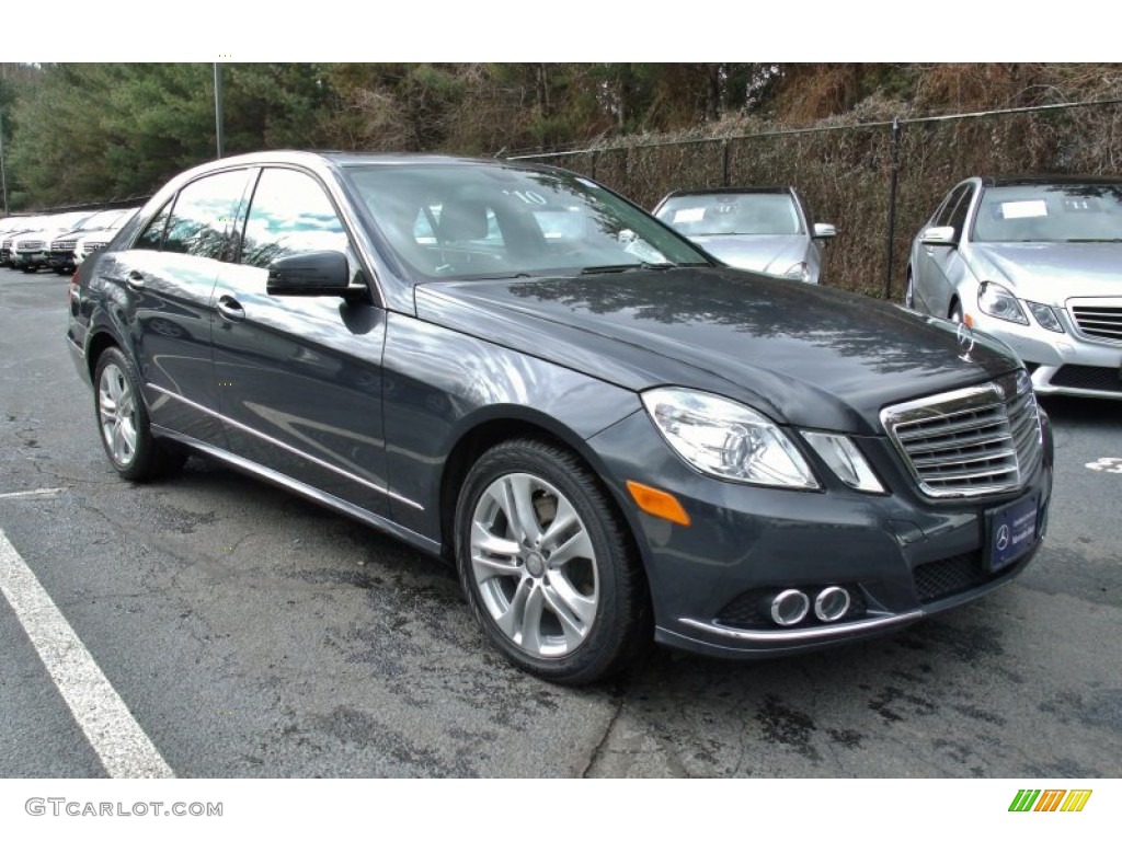 Steel Grey Metallic 2010 Mercedes-Benz E 350 4Matic Sedan Exterior Photo #77900125