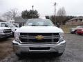 Summit White - Silverado 3500HD WT Crew Cab 4x4 Dually Photo No. 2