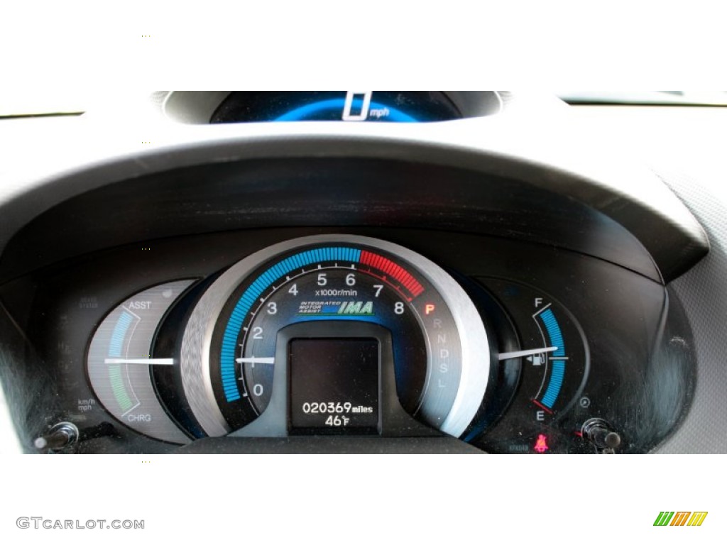 2011 Honda Insight Hybrid Gauges Photo #77900712
