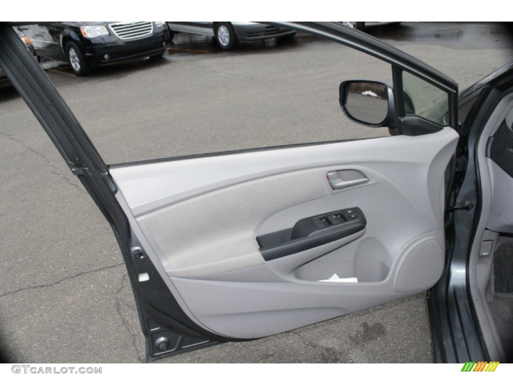 2011 Honda Insight Hybrid Gray Door Panel Photo #77900750