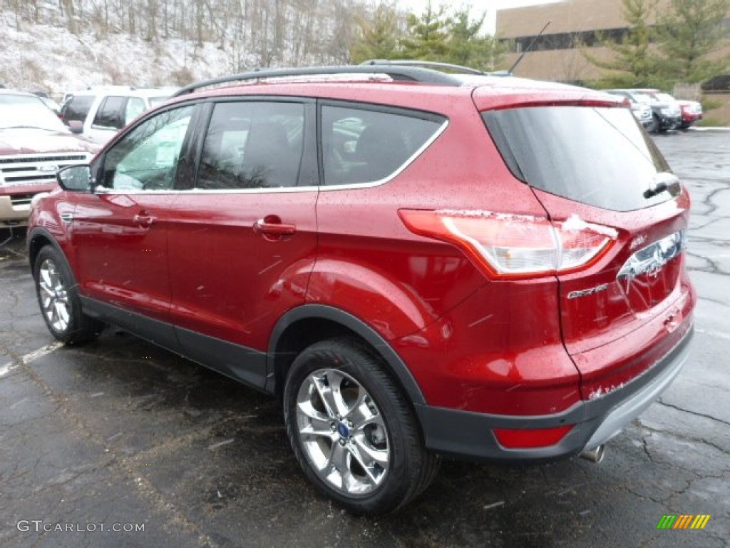 2013 Escape SEL 1.6L EcoBoost 4WD - Ruby Red Metallic / Charcoal Black photo #4