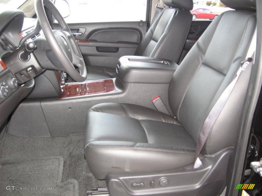 2013 Chevrolet Tahoe LTZ 4x4 Front Seat Photo #77900875