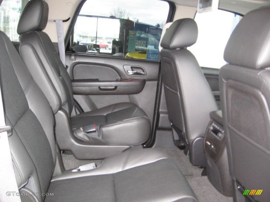 Ebony Interior 2013 Chevrolet Tahoe LTZ 4x4 Photo #77900980
