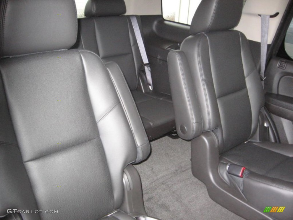 Ebony Interior 2013 Chevrolet Tahoe LTZ 4x4 Photo #77901000