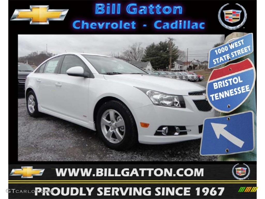 2013 Cruze LT/RS - Summit White / Jet Black photo #1