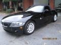 2005 Black Sapphire Metallic BMW Z4 2.5i Roadster  photo #7