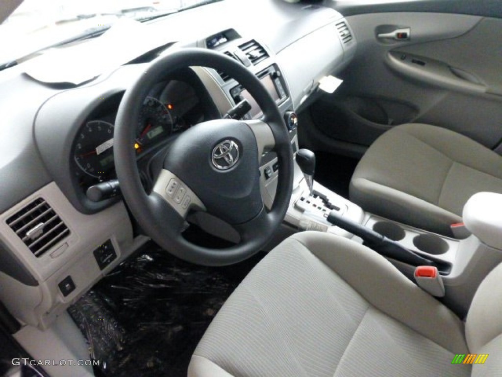 2013 Toyota Corolla LE Ash Dashboard Photo #77902208
