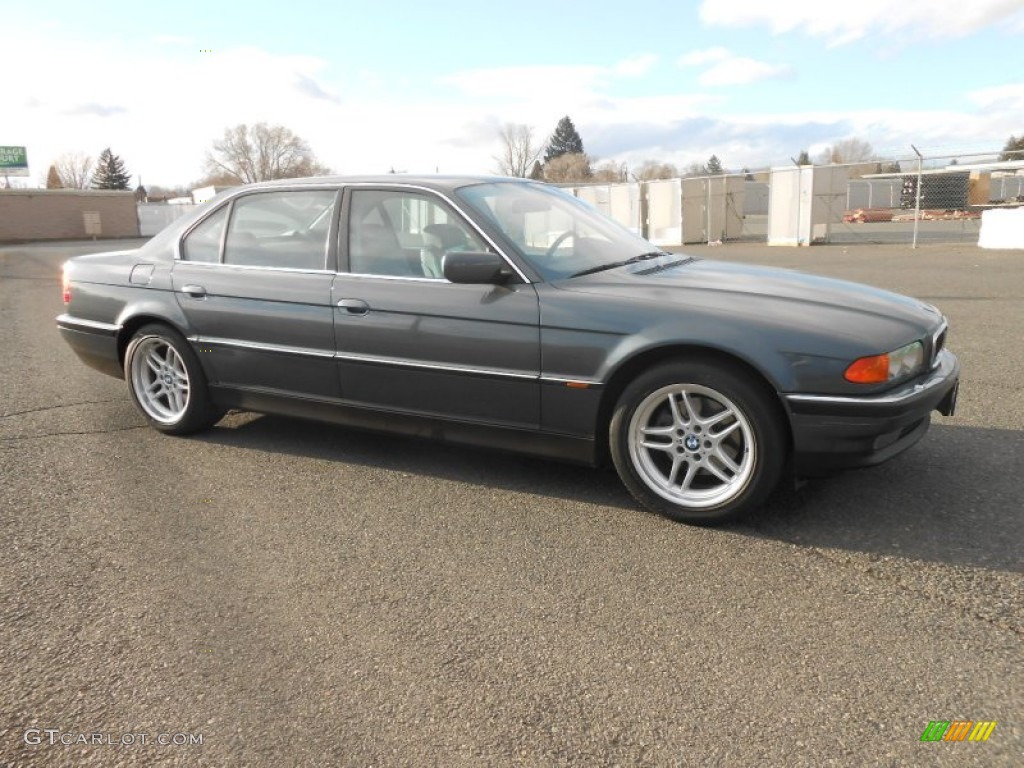 2000 7 Series 740iL Sedan - Anthracite Metallic / Grey photo #5