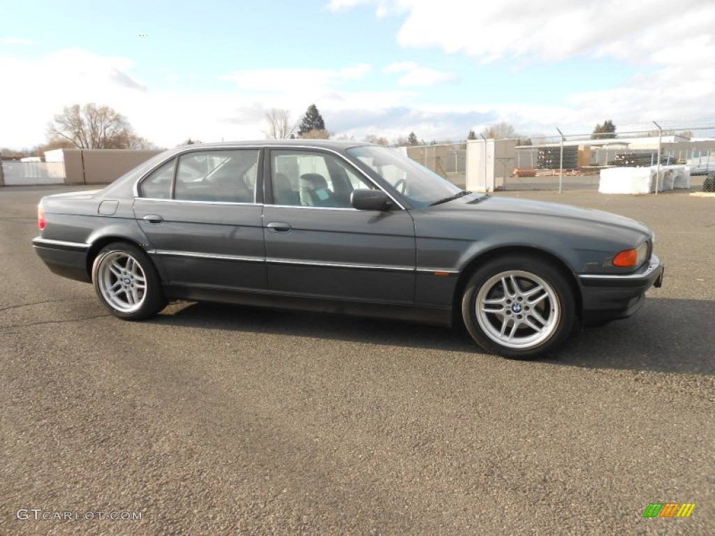 2000 7 Series 740iL Sedan - Anthracite Metallic / Grey photo #6