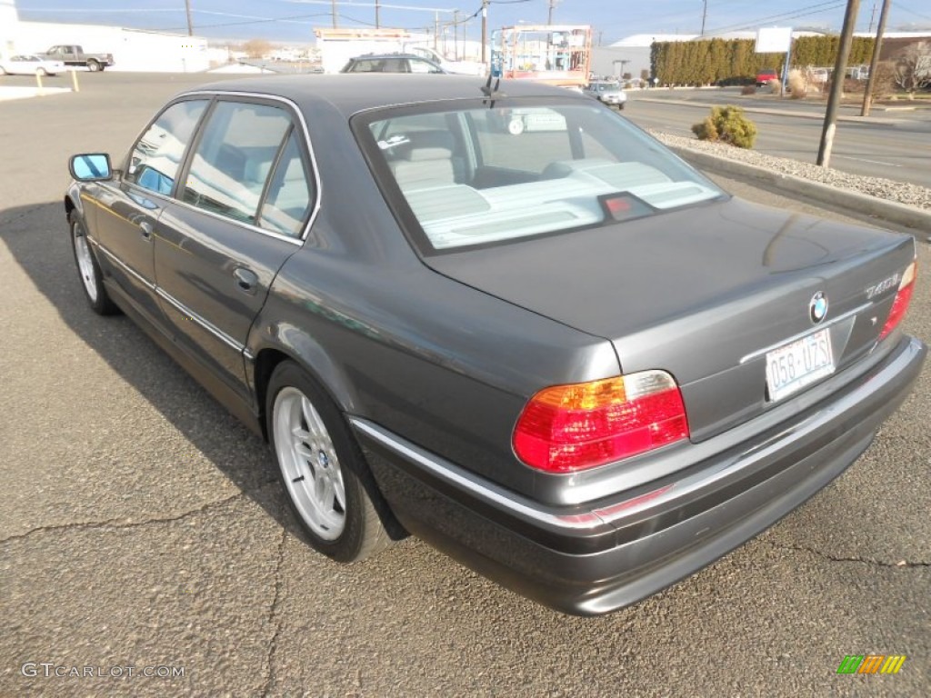 2000 7 Series 740iL Sedan - Anthracite Metallic / Grey photo #11
