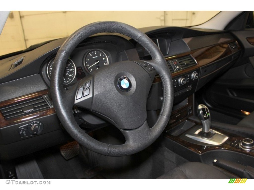 2010 BMW 5 Series 528i xDrive Sedan Steering Wheel Photos