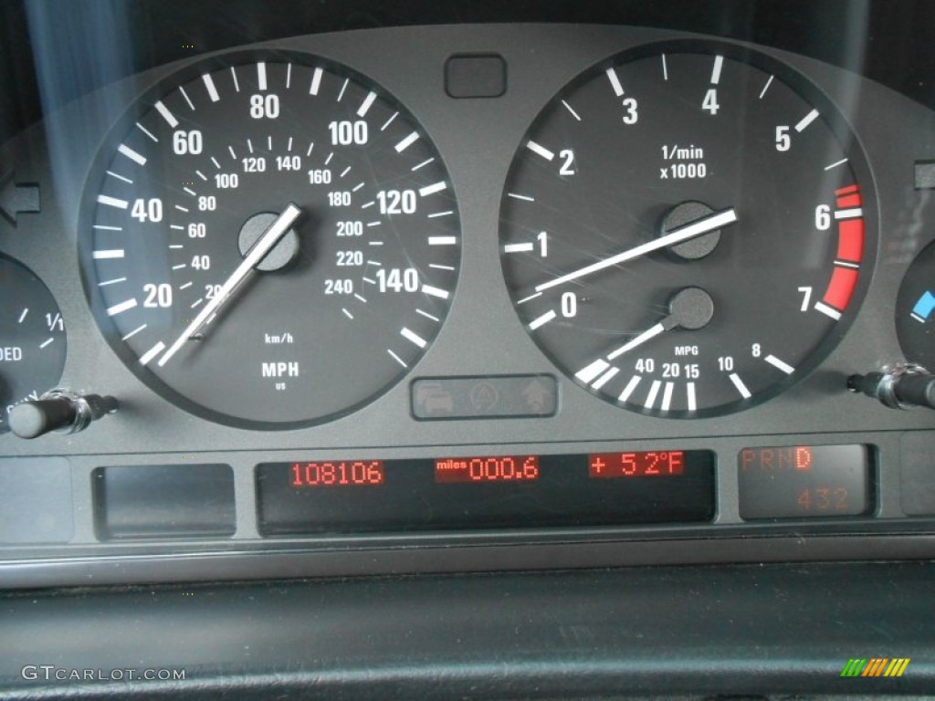 2000 7 Series 740iL Sedan - Anthracite Metallic / Grey photo #18