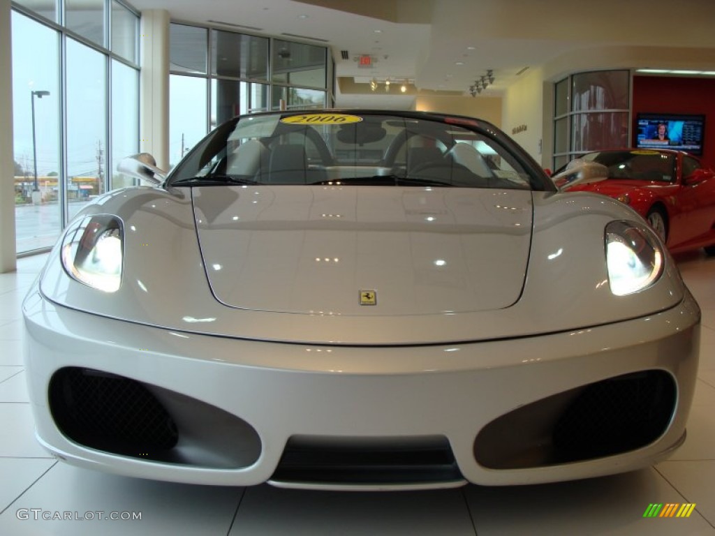 Argento Nurburgring (Silver Metallic) 2006 Ferrari F430 Spider F1 Exterior Photo #77903373