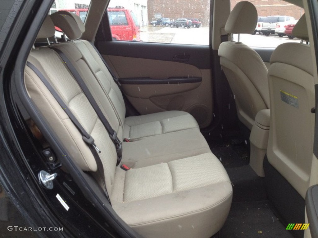 2010 Hyundai Elantra Touring GLS Rear Seat Photo #77903452