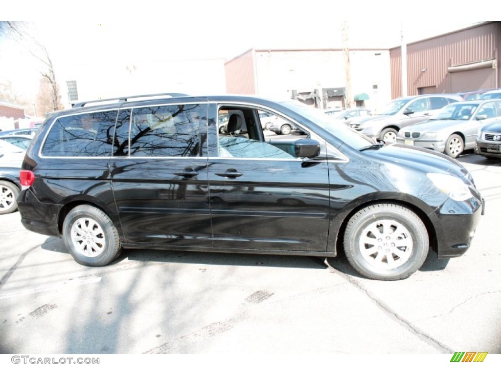Crystal Black Pearl 2010 Honda Odyssey EX-L Exterior Photo #77903734