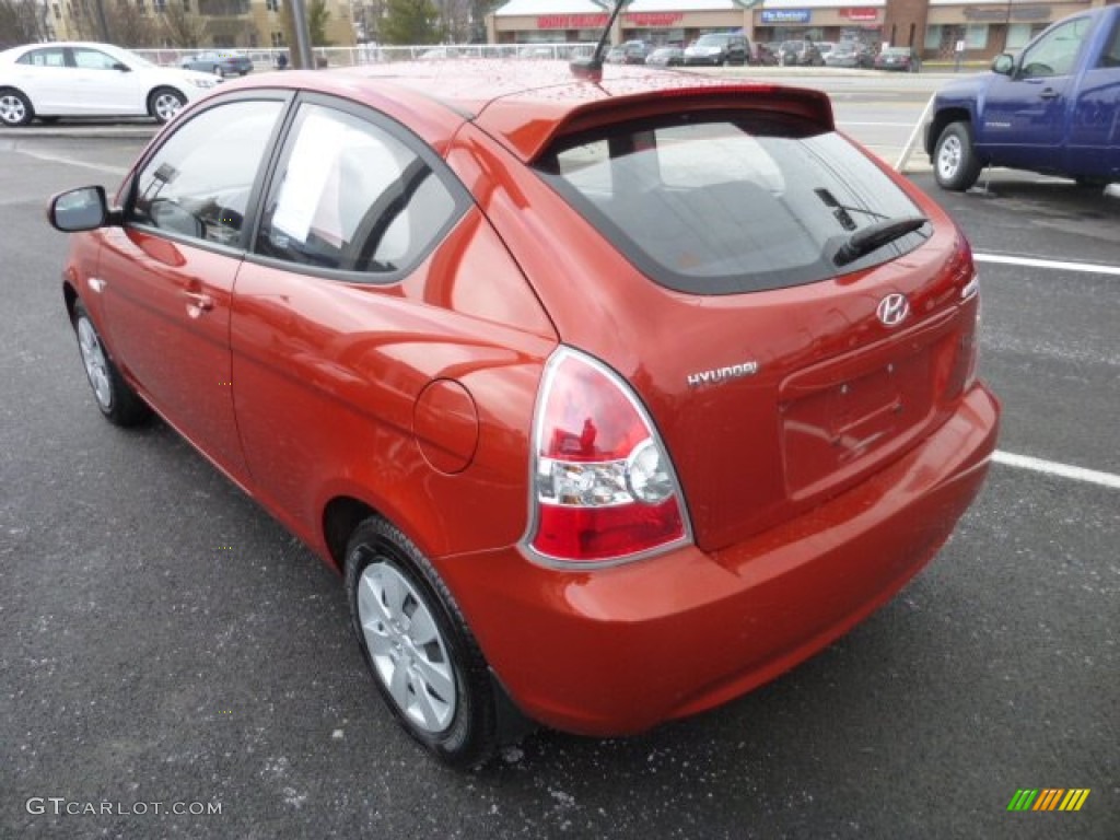 Tango Red 2010 Hyundai Accent GS 3 Door Exterior Photo #77904076