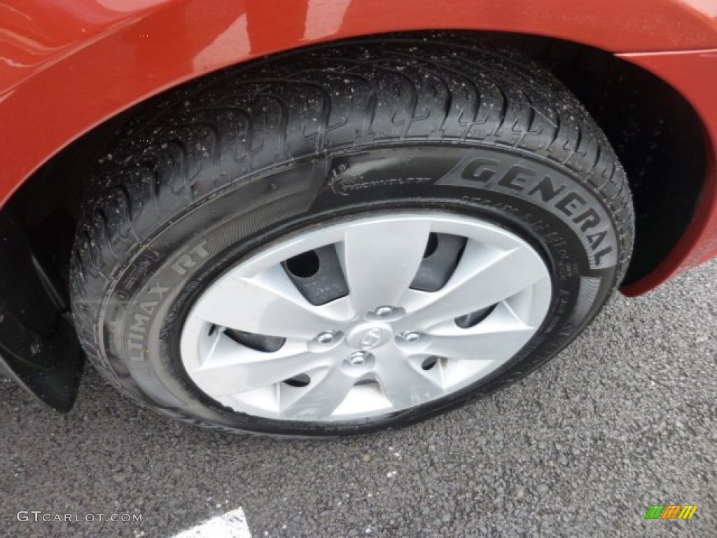 2010 Hyundai Accent GS 3 Door Wheel Photo #77904115