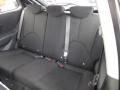 2010 Hyundai Accent Black Interior Rear Seat Photo