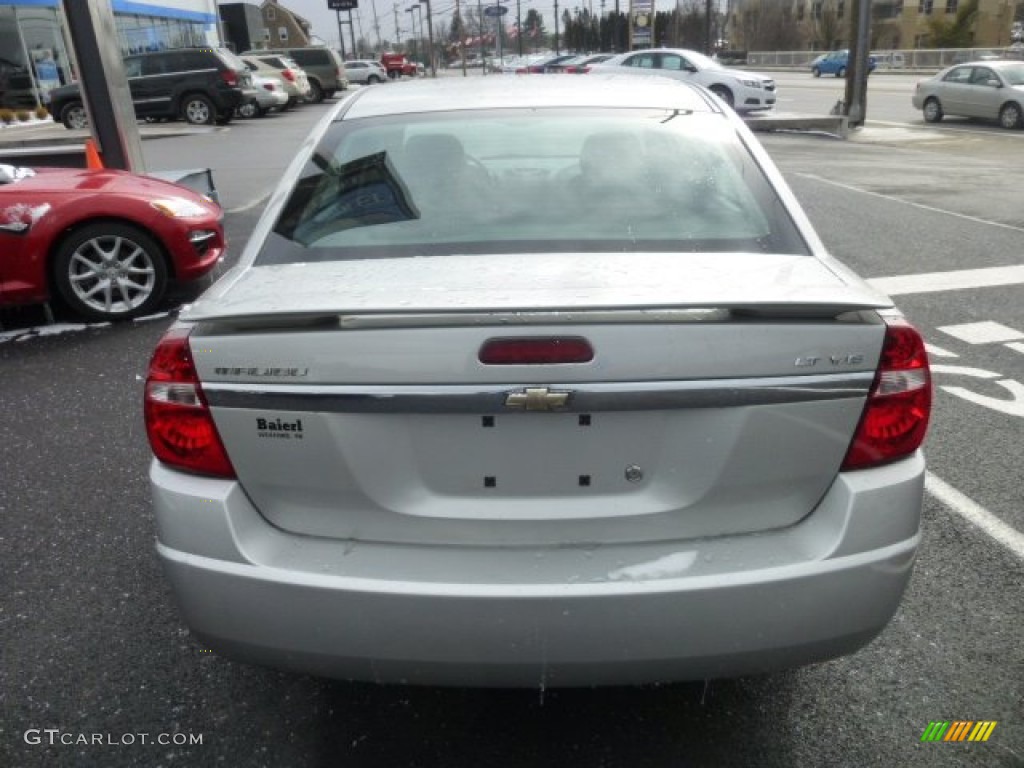 2007 Malibu LT Sedan - Silverstone Metallic / Ebony Black photo #6