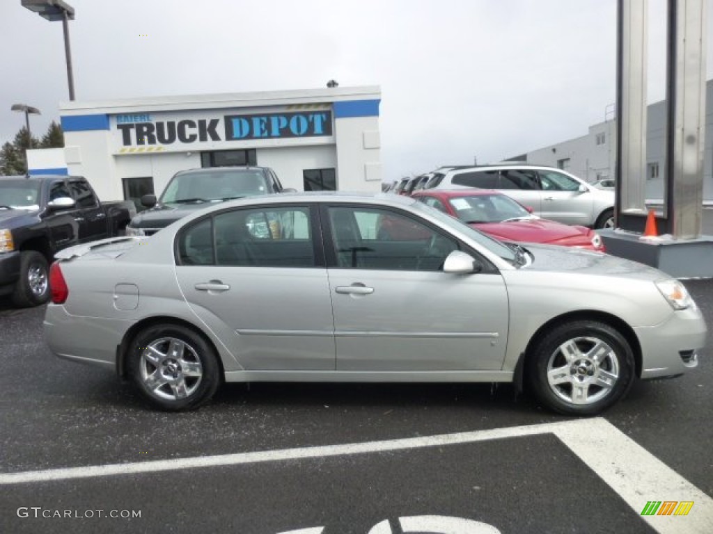 2007 Malibu LT Sedan - Silverstone Metallic / Ebony Black photo #8