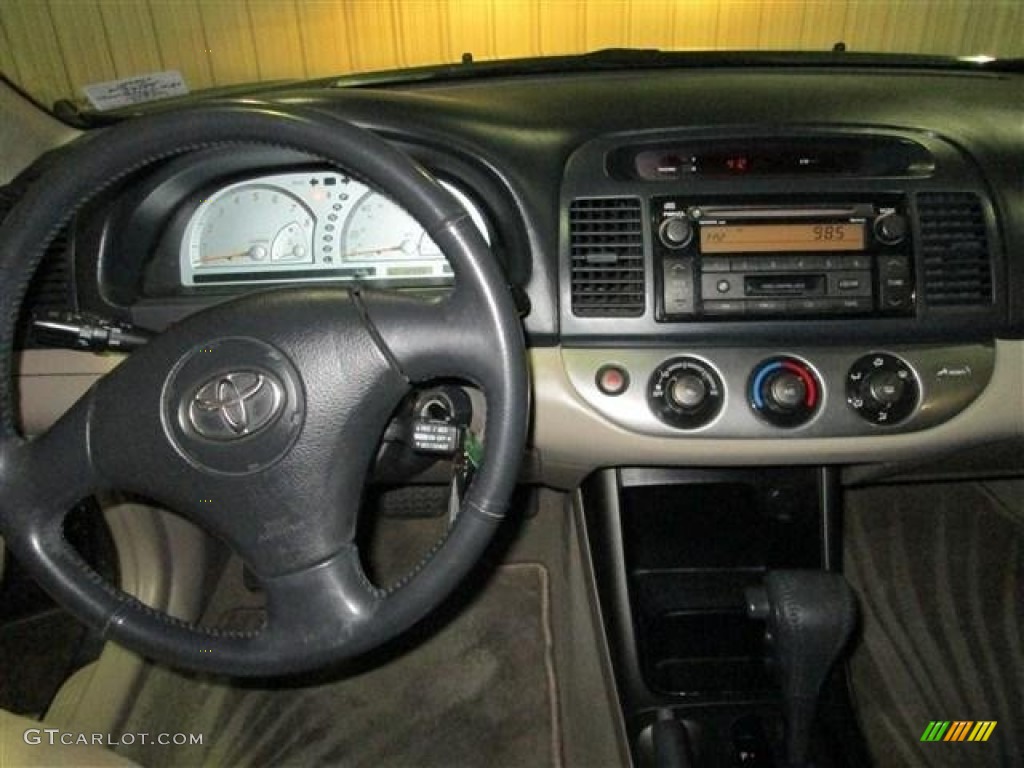 2003 Camry SE V6 - Aspen Green Pearl / Taupe photo #13