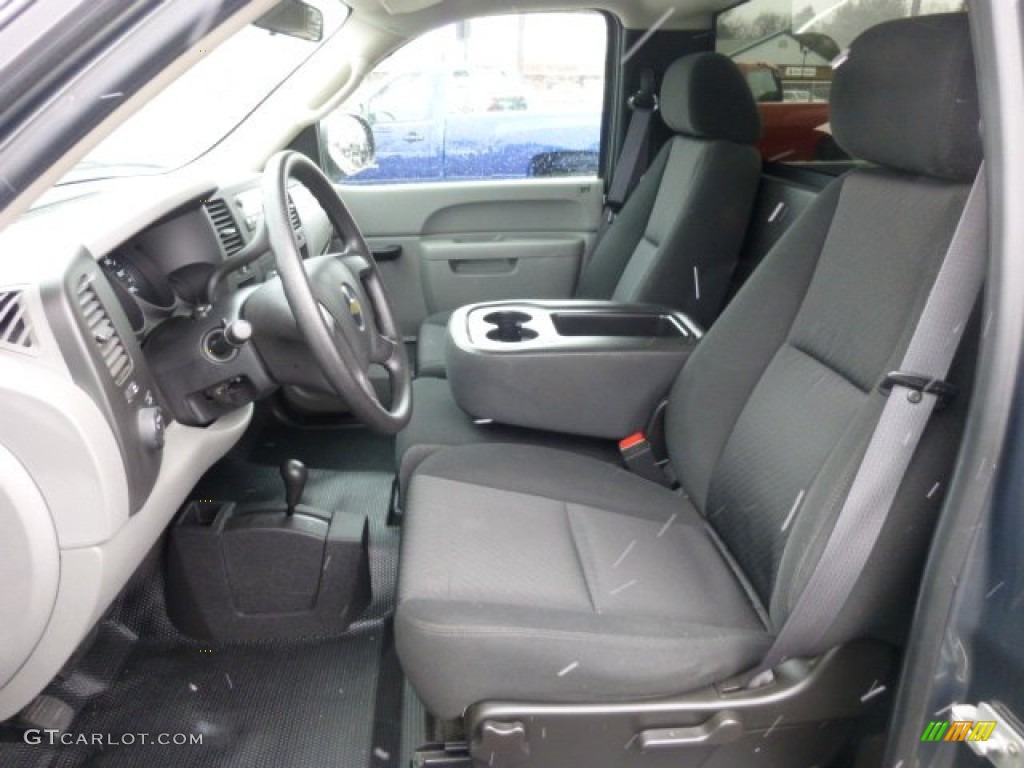 Dark Titanium Interior 2011 Chevrolet Silverado 1500 Regular Cab 4x4 Photo #77904742