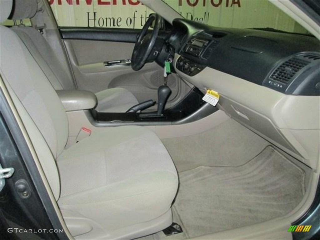 2003 Camry SE V6 - Aspen Green Pearl / Taupe photo #16
