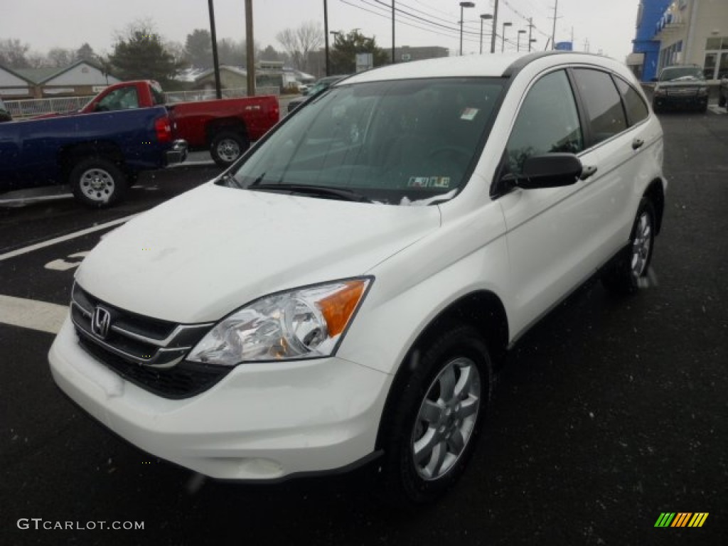 2011 CR-V SE 4WD - Taffeta White / Gray photo #3