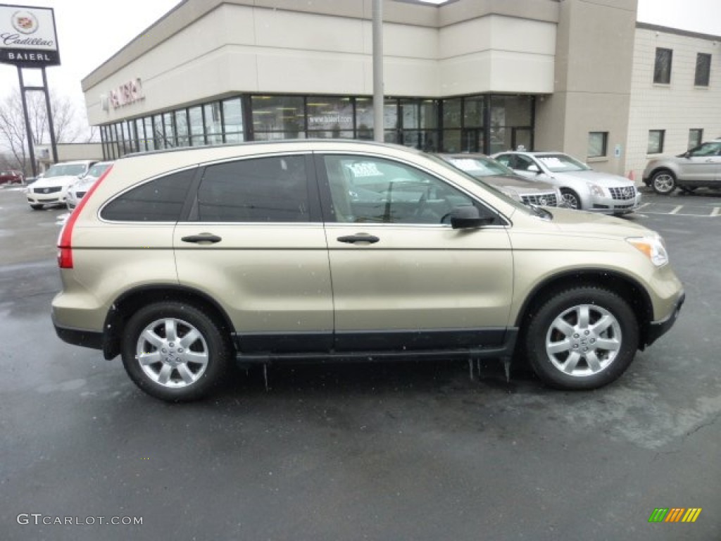 2007 CR-V EX 4WD - Borrego Beige Metallic / Ivory photo #8